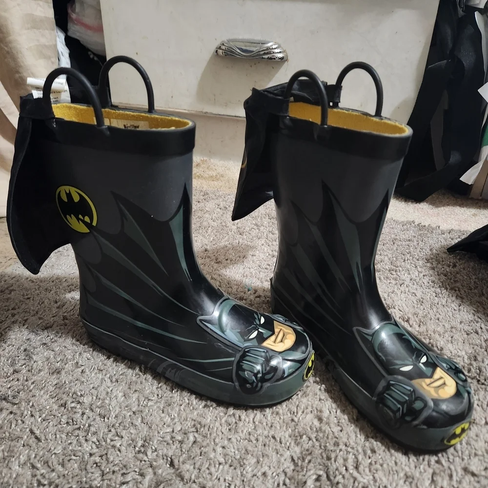 Western Chief Black Batman Rain Boots
